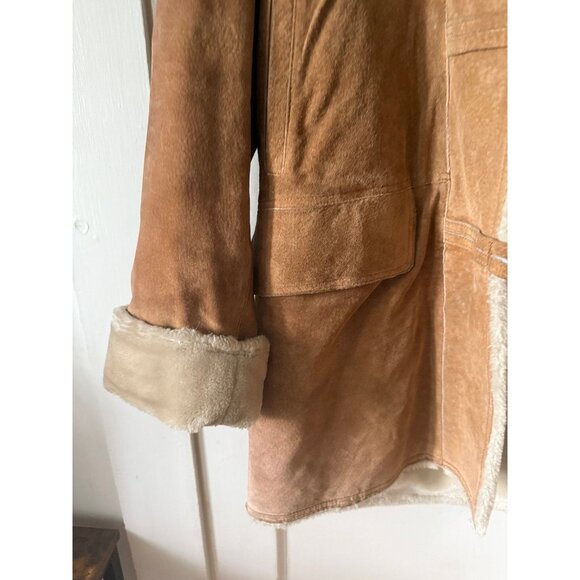 Bernardo Brown and Cream Women's Coat - Picture 3 of 10